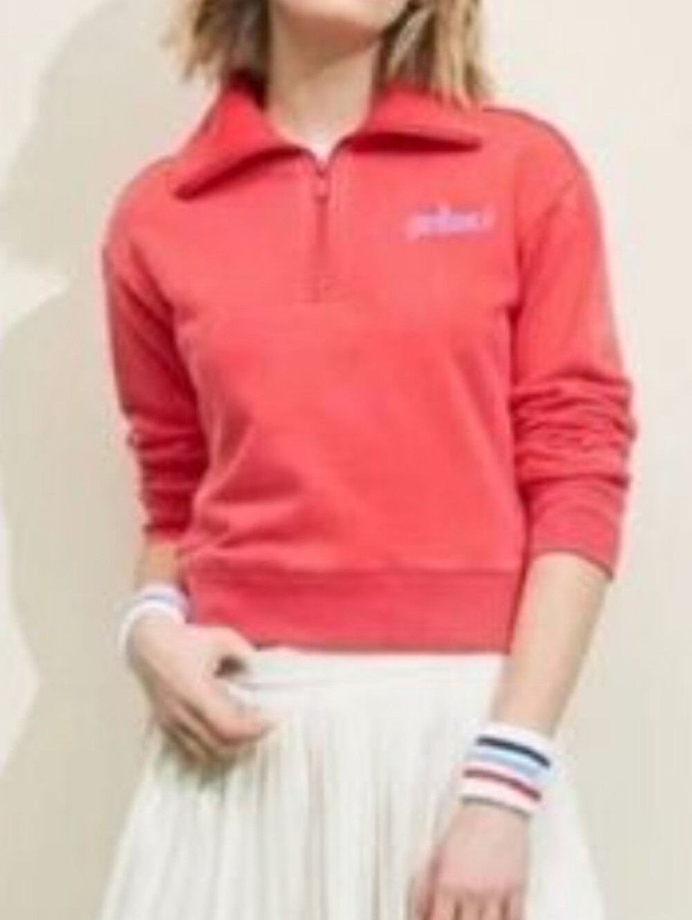 NWT Prince Pickleball Red Half-Zip Sweatshirt Size Medium